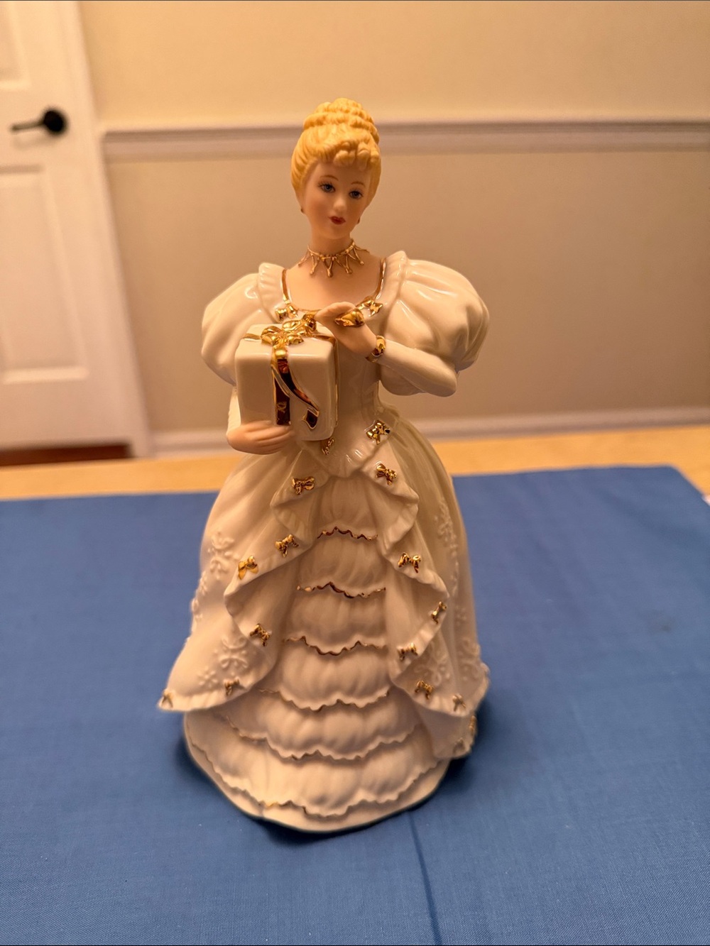 1997 Lenox "Ivory Christmas Gift" Limited Edition Figurine
